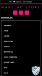 Mobile Screenshot of makeupstore24.com